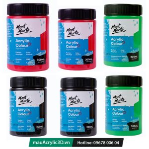 Màu Acrylic 5D 300ml Montmarte3D