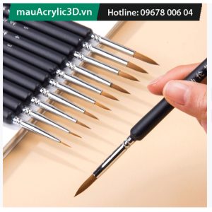 Cọ nét nhỏ tô màu Acrylic 5D