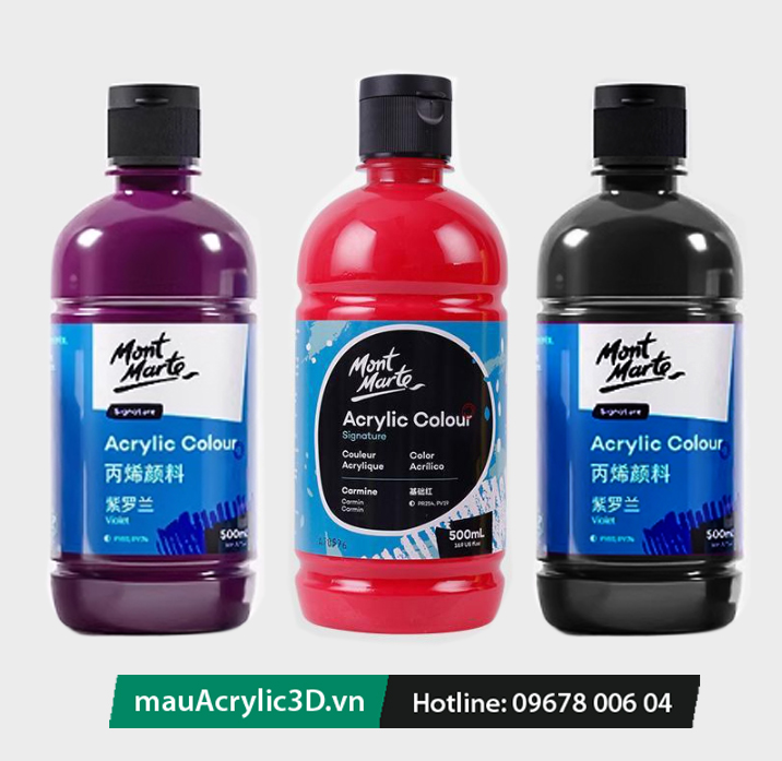 Sơn Acrylic 5D Montmarte 500ml